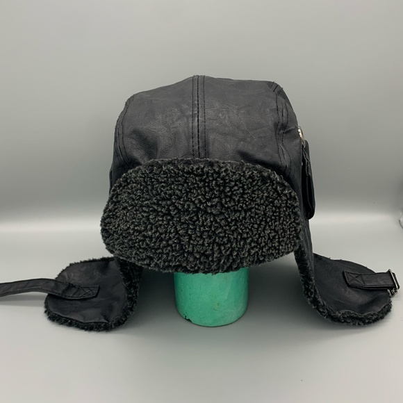 Vintage- VEGAN ALDO Aviator Hat - Picture 2 of 3